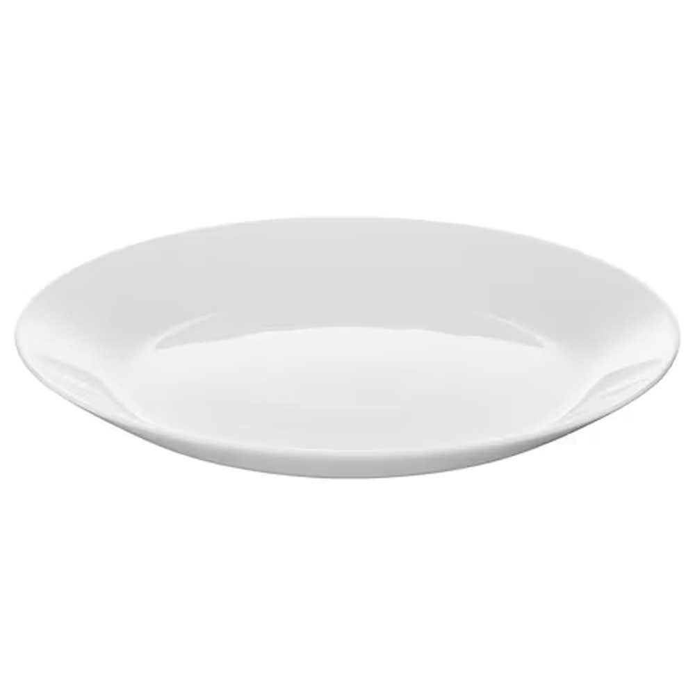 IKEA OFTAST Side Plate, White, 7 ½" (603.189.39) NEW